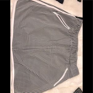 Talbots Gingham skort. Size MP (fits like a medium without too much length). EUC